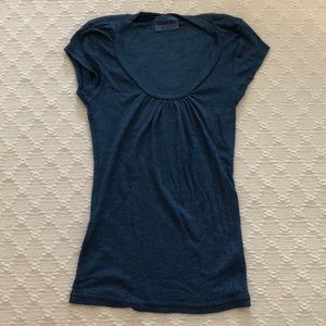 Michael Stars blue turquoise t-shirt